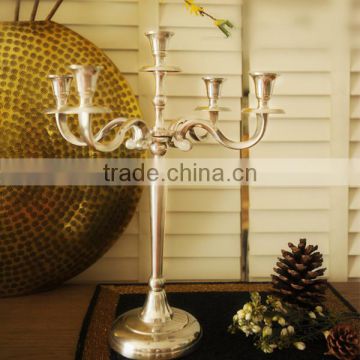 Table Decorative Aluminium Wedding Candelabra CenterPiece