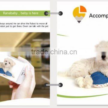 Factory Price WIFI Charge Voice Intercom Home Monitoring Real Care Baby Robot photo-6