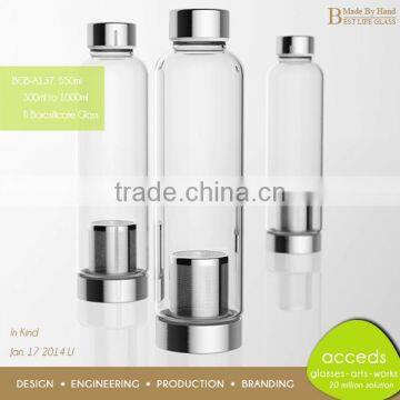 Design New Innovations Ti-Borosilicate Glass Water Bottle Filter photo-6