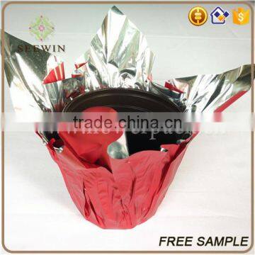 Decorative Aluminum Laminated Films Plastic Flower Stand photo-4