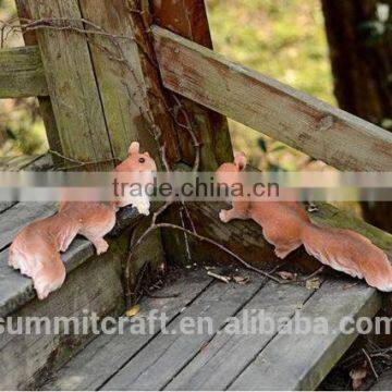 Resin Animal Garden Ornaments Fake Squirrel photo-6