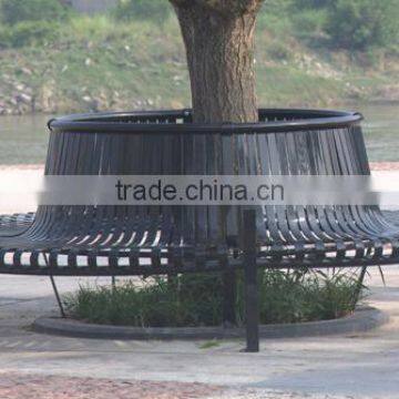 Stainless Steel Round Tree Bench photo-5