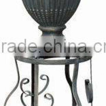 China Made Factory Directly Small Size Antique Cast Iron Urn HS-P-48B photo-4
