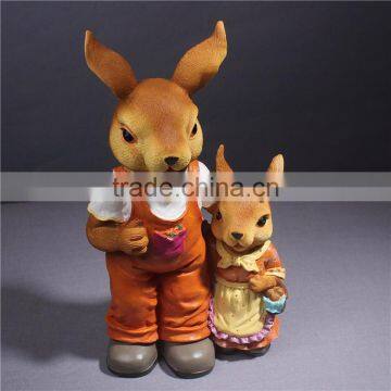 Custom Home and Garden Rabbit Garden Statues photo-2