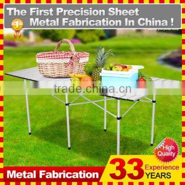 140*70*70 cm Portable Aluminum Folding Picnic Table