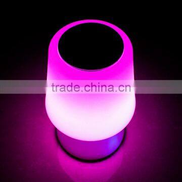 Portable Smart LED Bluetooth Light Speaker With Colorful Lamp photo-2