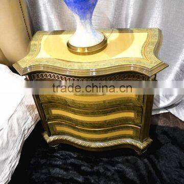 BISINI Classic Wooden Nightstand for Double Bed photo-4