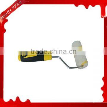 White Nitrile Blends Rubber Handle Galvanized Rod Bracket Mini Paint Roller photo-3