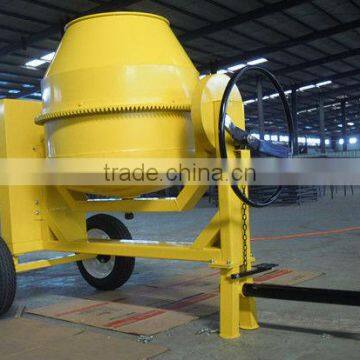 rugged steel construction concrete mixer