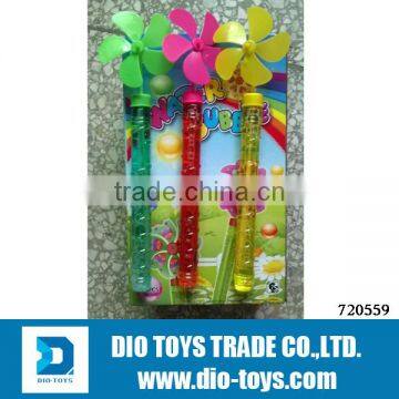 Hot Selling High Quality Plastic Bubble Pinwheels Sticks,Bubble Blow Stick