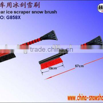 2-in-1 car ice scraper snow brush G858X