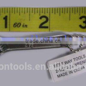 Small Adjustable 2.5 "Mini Power Pipe Wrench photo-2