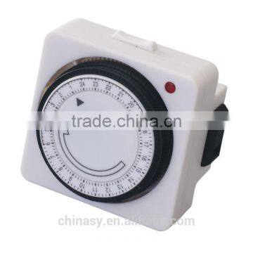 USA Type 24 Hours Programmable Mechanical Timer with 1875W Maximum Power and 125V AC Voltage