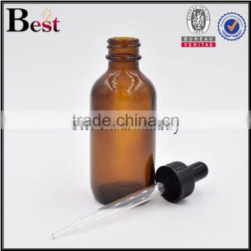 2 oz Amber Glass Bottle Dropper Essentiol Oil Perfume 2 oz Amber Glass Bottle Empty Cosmetic Packaging Wholesale Free Sample photo-2