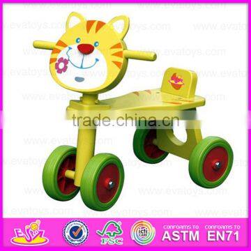 2015 New Arrival Wooden Kid Trike Toy,Interesting Cheap Wooden Tricycle Toy,Green Color Wooden Baby Tricycle Toy in Bulk W16A013 photo-5