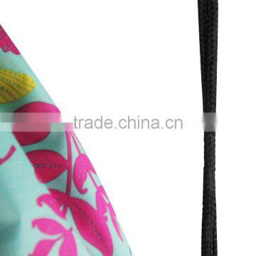 Polyester Material and Rope Handle Style Nylon Drawstring Bag photo-4