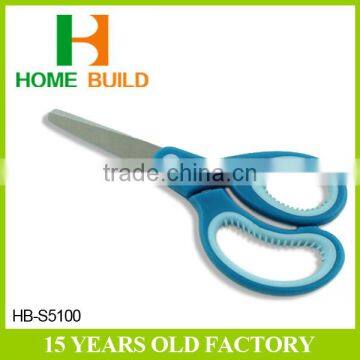 Factory price HB-S5100 Soft Grip Handle Scissors For Household