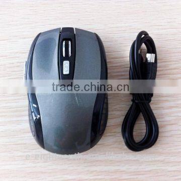 Computer Accessory Portable Comfort Design Sensitive BT 3.0 Rechargeable Bluetooth Wireless Mouse for Laptop Computer photo-2