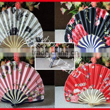 Handcrafts bamboo hand folding fan