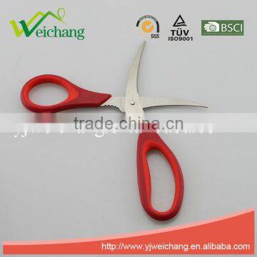 WCJ394 Seafood Crab Cutting Scissors Stainless Steel Precision Design Seafood Scissor photo-2