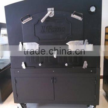 2016 New Double Cooking Rooms Wood Fired Pizza Oven photo-4