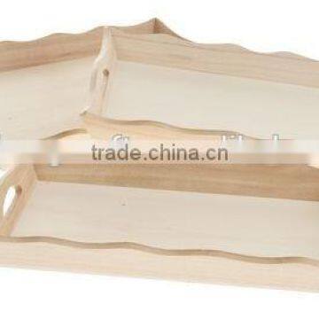 cheap wooden bread tray ,wedding used tray