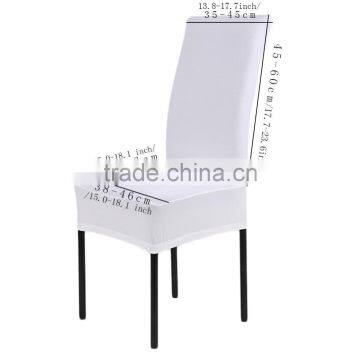 New Year Home Chair Cover Wedding Decoration Solid Colors Polyester Spande Dining Chair Covers For Wedding Party Chair Cover photo-2