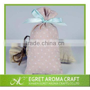 2015 Eco-friendly Home Air Freshener and Home Decoration Nice Design Tied With Ribbon Clothes Custom Linen Bag photo-3