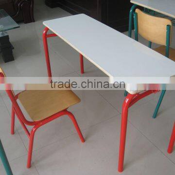 Double Seat SCHOOL FURNITURE for Children Use photo-3