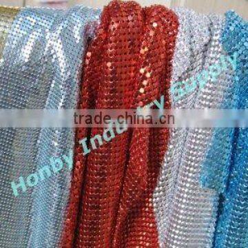 Aluminum 3mm Brillant Metallic Sequin Table Cloth