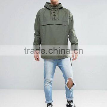2017 Custom Best Price High Quality Fshion Design Durable 100% Cotton Ripstop Raglan Sleeves Celadon Casual Men's Jacket photo-4