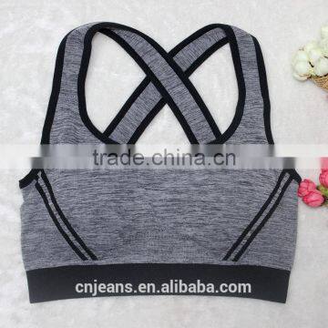 GZY 2015 New Design Sexy Girl Sport Seamless Hot Sexy Xxxx Sports Bra photo-4