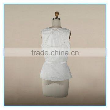 Ladies Western Lace Blouse Sexy Slim Tight Waist Top Women Casual Blouse Designs photo-2