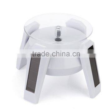 Fashion Jewelry Solar Energy Display Turning Table 4 Color in Stock for Ring Earring Bracelet
