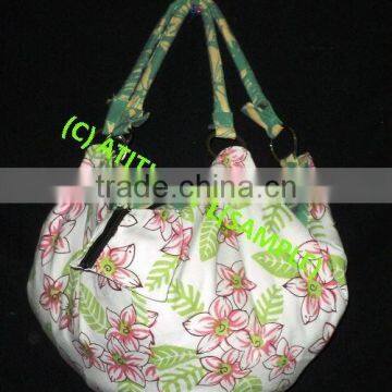 COTTON CANVAS HANDBAGS