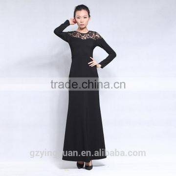 russian ladies winter dress,lady jersey evening dress 2016