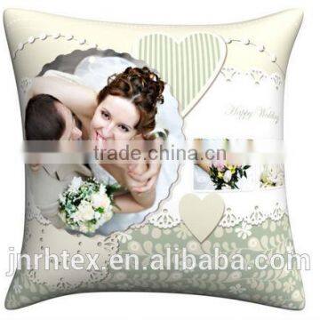 100%polyester beautiful printed cushion cover made in China