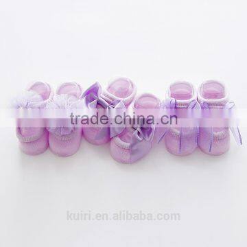 2017 New Design Spring Baby Socks Cotton Lace Stocking Flowers Bow Socks Floor Socks Anti-pilling Anti-skid photo-5