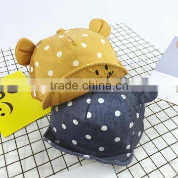 S60288B 2017 Kids 100% Cotton Kids Caps Hats Summer Sun Hat Baseball Cap photo-2