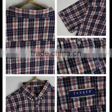 OEM/Wholesale High Quality 100% Cotton New Man Plaidn Shirts photo-5