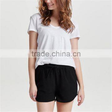 2016 Summer Hot Sale Casual Turn-up Hem Track Shorts Sport Women photo-2