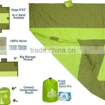 Wholesale New Design Travel Portable Picnic Blanket For Dubai Market