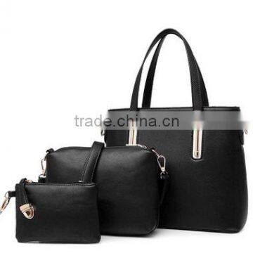R0010H China Manufacturer 3pcs Leather Ladies Handbags photo-2