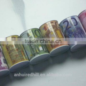 In Stock! Creative Round Piggy Bank,coin Saving,coin Tin Boxes photo-4