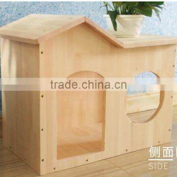 Hot Selling China New Fashion Solid Wood Pet Bed House Wood Pet Doghouse for Dog photo-5