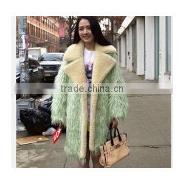 Imitation fur coat on sale