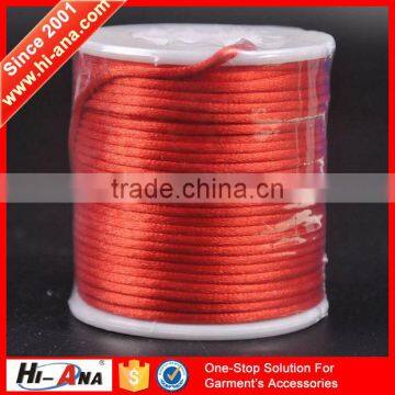 hi-ana cord1 More 6 Years no complaint High quality satin rat tail cord