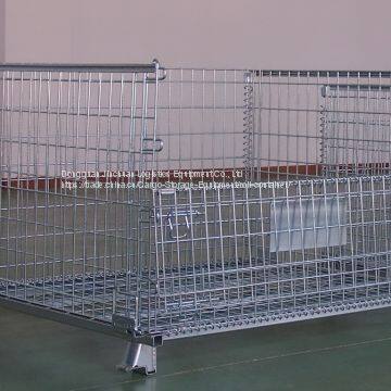 4.8-10mm Welding Metal Stackable Storage Wire Mesh Containers