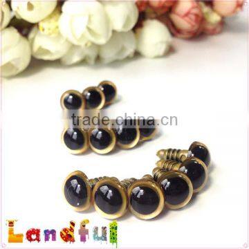 12mm Dragon Monster Eyes Glitter Gold Plastic Animal Eyes photo-5