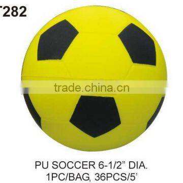 COATED PU PLAIN SOCCER BALL / COLORFUL SOCCER BALL photo-5